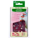 Clover Wonder clips rood - 1x50st