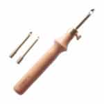 Durable punchnaald met 3 verwisselbare naalden