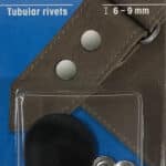 Holnieten zilver kleur - 3-4mm