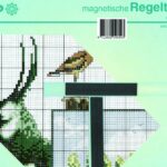 Pako magnetische regelteller met 2 magnetische strips