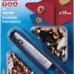 Prym Naaivrijdrukknoop anorak 15mm verkoperd - 10stuks