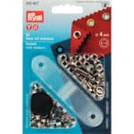 Prym Ringen met schijven 4mm zilver