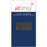 Restyle broekzakken in strijkbaar, 2 stuks zwart