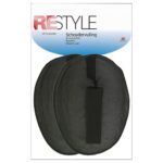 Restyle schoudervulling raglan met klittenband 170x150x15mm - Zwart