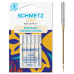 Schmetz Gold borduren 5 naalden 75