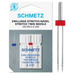 Schmetz Stretch tweeling 1 naald 2.5-75