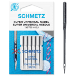 Schmetz Super universeel 5 naalden 100